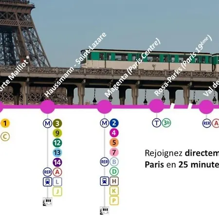 Between Disneyland And Paris.
